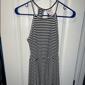 Stripped summer dress.